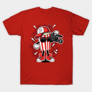 POPCORN CAMERAMAN T-Shirt